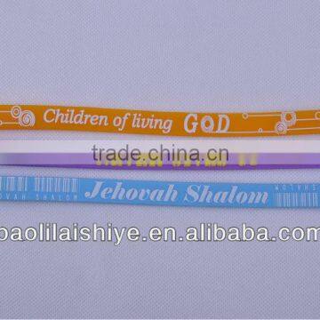 New Arrival!!! Smart Lovely Popular Small Band Students Snap Silicone Wrist Pen for Writting