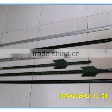 High Quality Anping Manufacturer Green Painted Cheap t Post photo-3