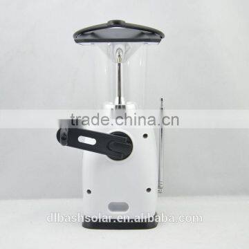FM Radio Solar Power and Emergency Crank Solar Lantern &solar Charger photo-4