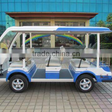 Chinese 4 Wheel Elegant Big Power Passenger Electric Shuttle Bus photo-4