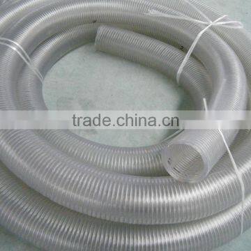 PVC Braided Clear Reinforced Oil Hose photo-5