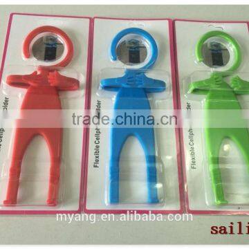 Creative Self Adhesive Personalized Shape Pop Phone Handset Holder photo-4