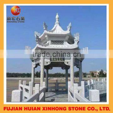 Garden Outdoor Stone Kiosk for Furniture Decoration photo-4
