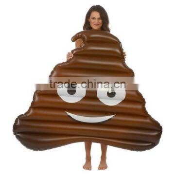 2016 New Custom Emoji Inflatable Beach Plastic Pool Float photo-2