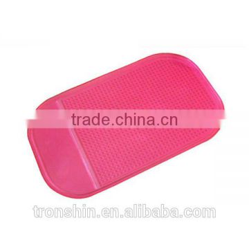 14*9cm with Salient Round Points Silicone Vehicle silicone Anti slip Pad/car anti slip pad