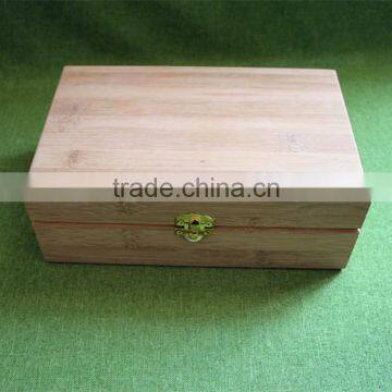 Small Fancy Pine Wooden Empty Gift Box for Essential Oil photo-4