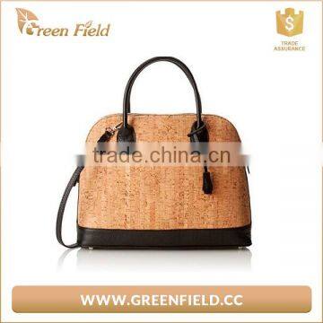 Recyclable cork shopping bag luxury cork shopping bag