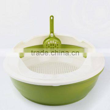 Large Cat Litter/ Plastic Cat Toilet/PP Pet Litter Basin photo-5