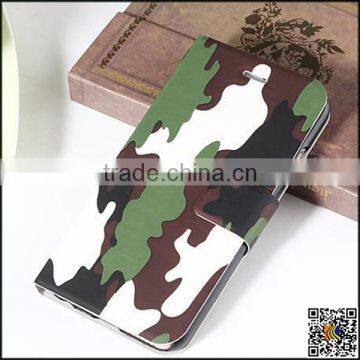 2017 Hotsale Camouflage Leather Mobile Phone Case For IPhone5 photo-5