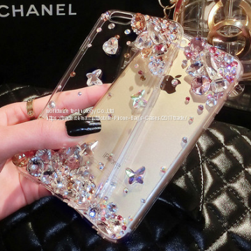 Silicone Cell Phone Case Diamond Mobile Phone Cases for IPhone7/7Plus/6/6s/6plus/6splus Tpu Case Soft Back Cover Housing photo-4