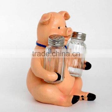 Bar Hotel Table Decor Resin Peppa Pig Sculpture photo-4