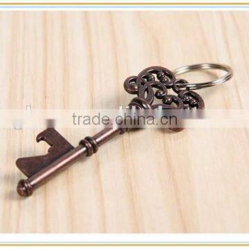 Custom creative promotional items vintage metal key bottle opener manufacturer