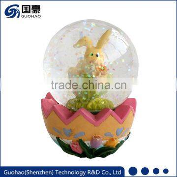 Factory Offer gliter powder Easter Waterglobe