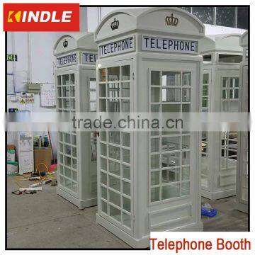 OEM/ ODM Steel Indoor Telephone Booth Classic Style photo-2
