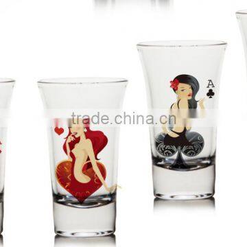 1.5oz 2oz 2.5oz 3oz Animal Woman Gril Color Printing Sheezer Shot Glass Cup photo-3