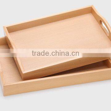 High quality wooden serving tray