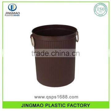 Luxury High Quality Middle Size Plastic Dustbin With Circular Ring