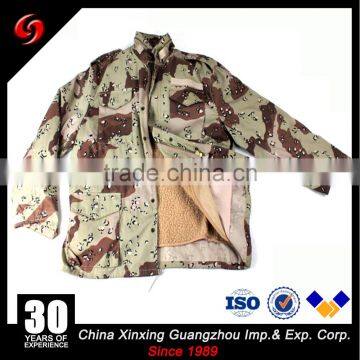 M65 Camouflage woodland military winter jacket