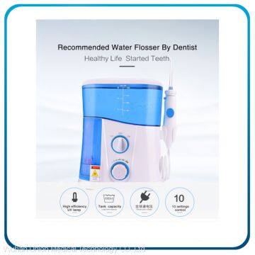 UV Sanitizer Dental Oral Irrigator with 1000ml High-Volume Water Covered Tank