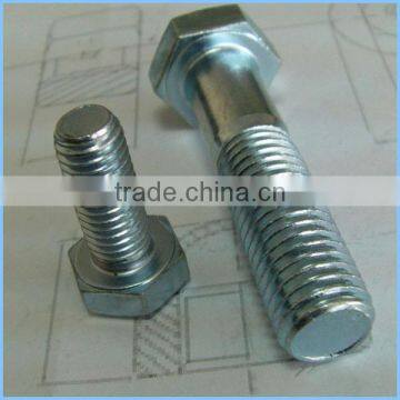 Grade 8.8 DIN931 DIN934 Carbon Steel Bolt and Nut photo-5
