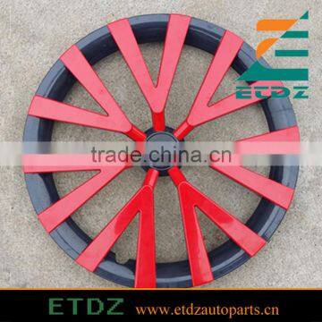 ABS High Quality 14inch BLACK/Red Colorfull Car Wheel Cap Cover