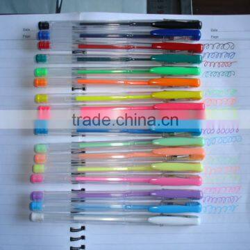 40 COLORS GEL PEN and GOOD QUALITY IN BARREL With Competitive Price photo-3