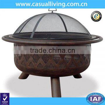 Outdoor Patio Metal Fire Bowl Fireplace Heater