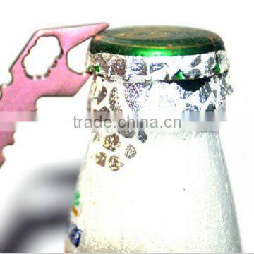 TK-2158 EDC Titanium Alloy Beer Opener Crowbar Screwdriver Multipurpose Pocket Survival Tool photo-6