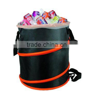 Multipurpose 10 Gallon Garden Organizer [Camping Trash Bag] Foldable Premium Storage Automatic Instant Pop-Up Light Portable Ham photo-3