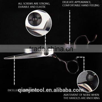 AV-575G Chinese Damascus Steel Hair Scissors Layer Steel Hair Cutting Scissors photo-4