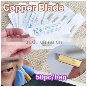 Copper PCD Eyebrow Permanent Makeup Needles photo-5