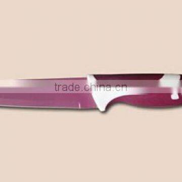 2015 Color Nonstick Kitchen Knife Set With Clear Acrylic Block,Steak Knives photo-5