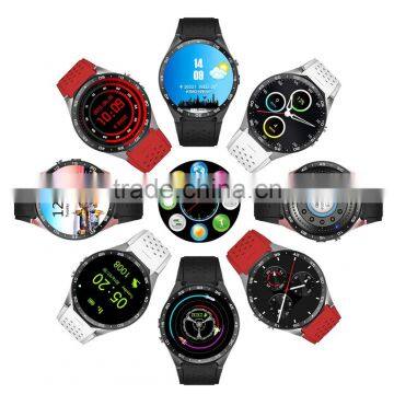 2017 new Android system wifi watch 3G Bluetooth smart watch GPS built in waterproof KW88 watch for Android for iphone