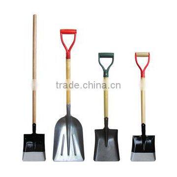 High Quality Low Price Wooden Handle Steel Shovel S503 photo-6