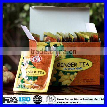 Hot Sale Instant Honey Ginger Tea Granules, Ginger Bag Tea, Honeyed Ginger Drink