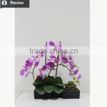 Artificial Table Orchids Customized With Foam Base photo-3