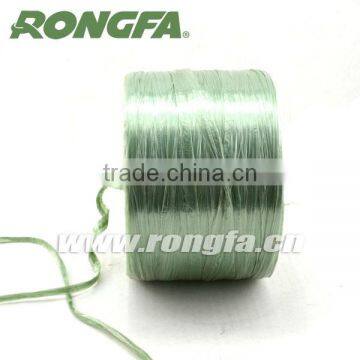 Green Plastic PP Raffia With String Bag photo-3