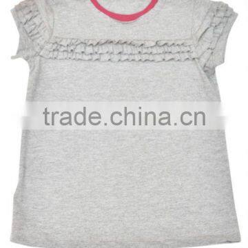 Organic Girls Basic frill top