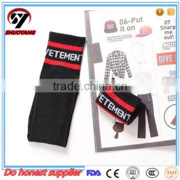 China Socks Factory Top Quality Custom Design Breathable Cotton Crew Fashion Long Socks photo-5