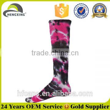 Tie Dye Socks Custom Random Dyeing Socks, Pad-roll Dyed Socks photo-6