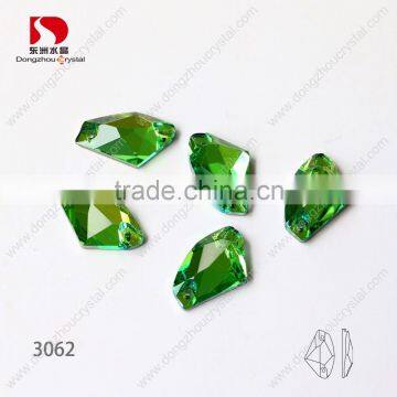 Irregular Shape Flat Back Sew on Rhinestones Crystal Stones,dress/shoes Ornament photo-4