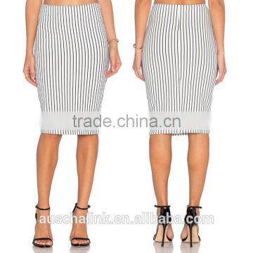 Hot Sale High Waisted Mature Lady Pencil Skirt Low Price 2016 photo-5