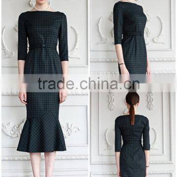 Fashion Design Ladies Elegent Fishtail Long Dress photo-4