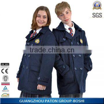 School Uniform Kids Fleece Water Resistant Jackets for Kid photo-2