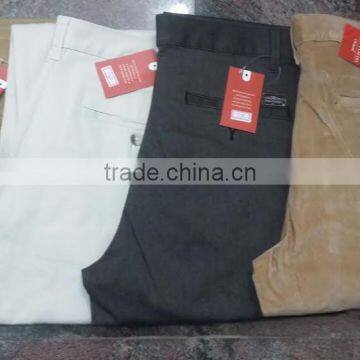 Cotton Stretched Skinny Mens Khaki Pant and Trouser photo-3
