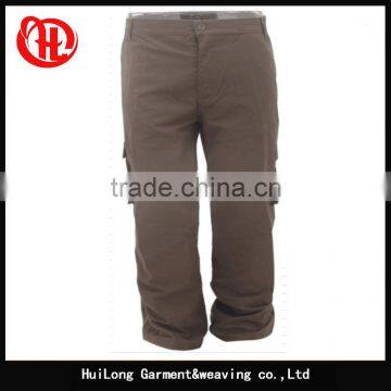 Stock Cotton Cargo Trousers Wholesale Mens Casual Long Pants photo-4