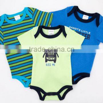 2017 Wholesale Newborn Clothes Sleeveless 100% Cotton Baby Rompers Summer photo-3