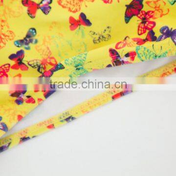 OEM Service Kids Sportwear Two Piece Butterfly Design Girl Swimwear Beachwear photo-4