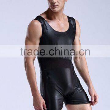 Custom 2016 Stretch Jacquard Unitard Leotard Sey Wrestling Singlets Bodywear Sport Fitness Underwear Beach Swim Gay Jumpsuit 1 s photo-3