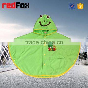 logo disposable designer rain coat brand name for child